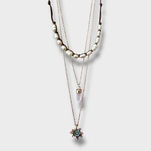 Earthbound Trading Multi-Layer Necklace NEW